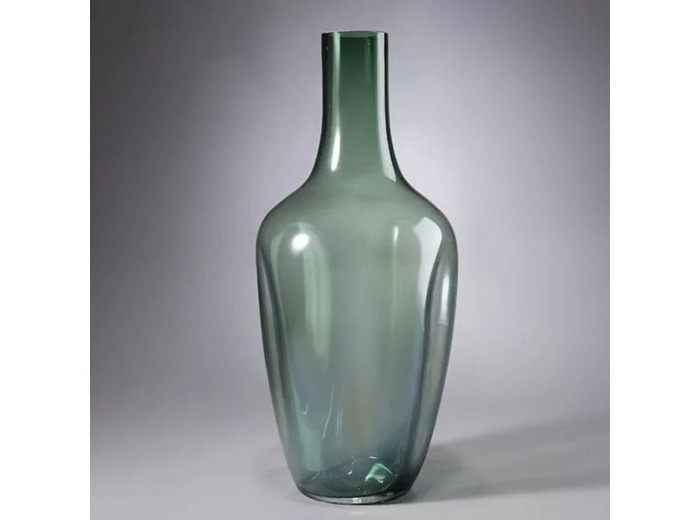 Vase Sopla holographique en verre soufflé