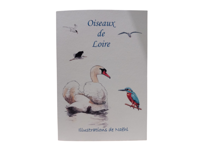 Carnet dépliant reproduction aquarelle