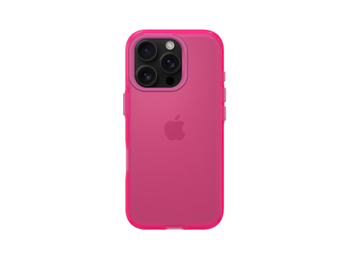 Coque RHINOSHIELD JellyTint Rose pour iPhone 16 Pro