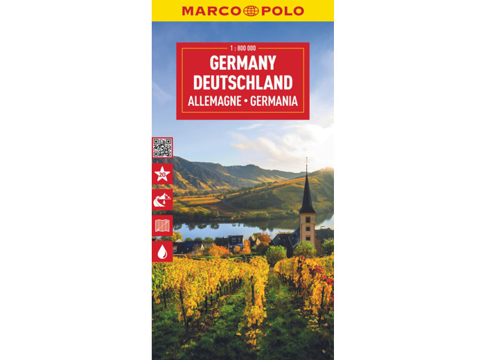 ALLEMAGNE 1 : 800.000 - MARCO POLO HIGHLIGHTS