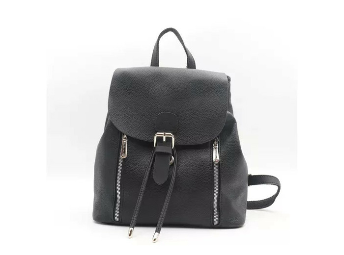 P385- Sac à Dos grainé Flora & Co (noir)