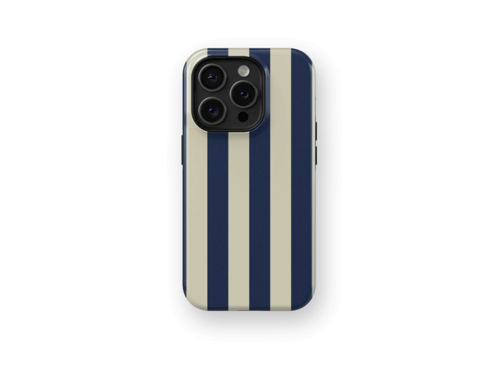 Black & White Stripes Case | Coque de téléphone 3D 2en1 Ultra-résistante
