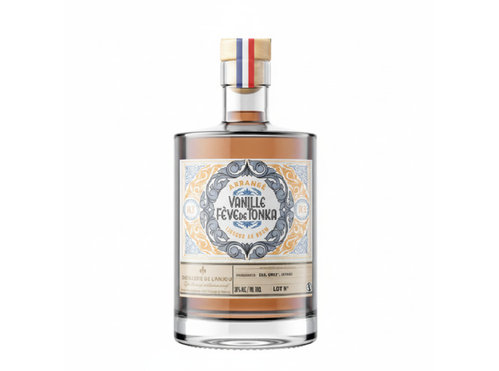 Rhum Arrangé - Vanille & Fève de Tonka - 20cl - Produit en Anjou