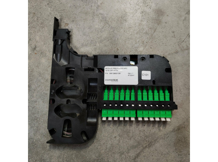 IdeaOptical iMOD-TOP-ER-12 SC/APC: Module Epissurage Raccordement 3561296831381
