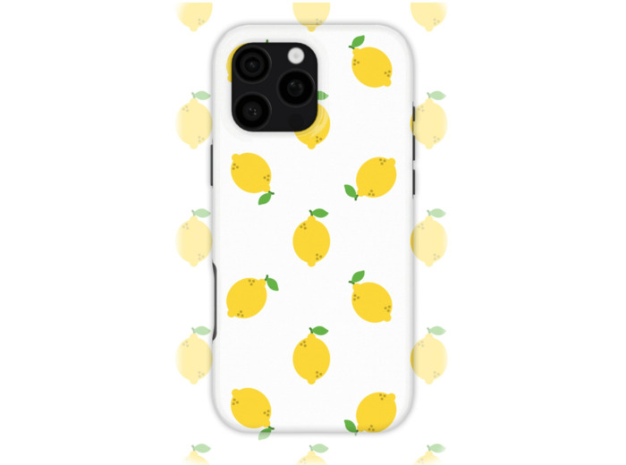 Sunny Lemons | Coque de téléphone 3D 2en1 Ultra-résistante