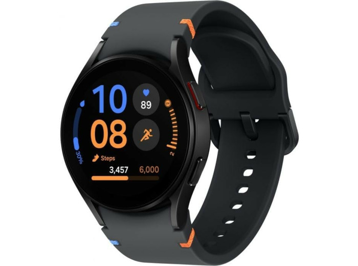 SAMSUNG Galaxy Watch FE Noir (Bracelet Silicone Noir) - Neuf