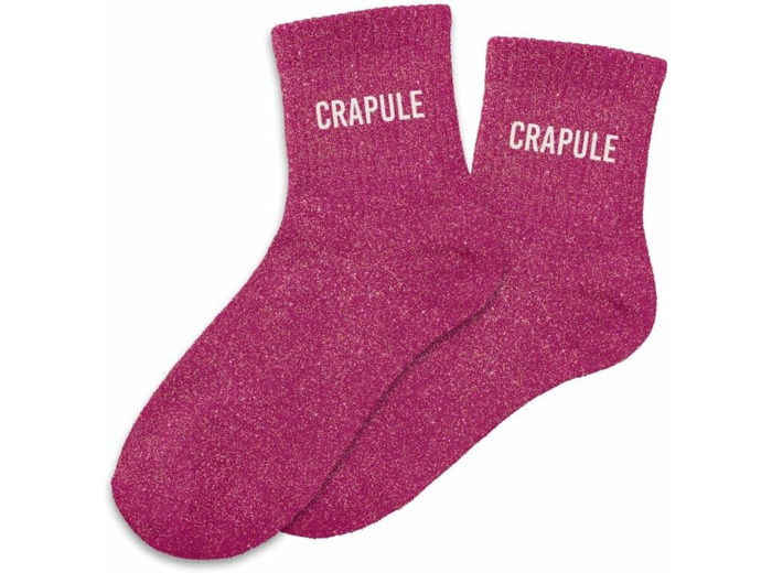 STC Chaussettes paillettes crapule