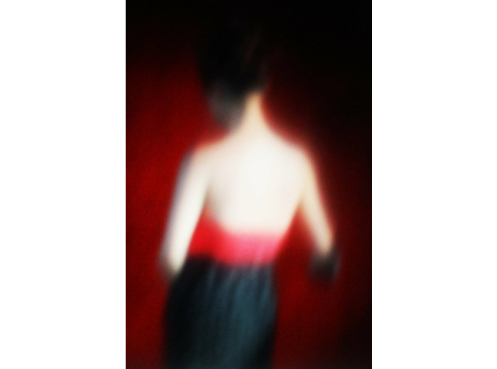 Tirage A3 Avec Passe Partout (Silhouette Femme  Flou De Dos)