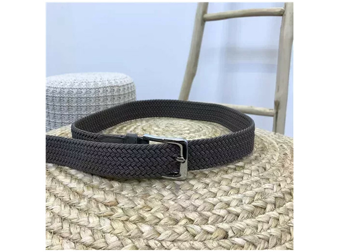 V697- Ceinture élastiquée (taupe)
