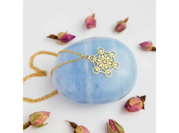 Pendentif Métatron plaqué or