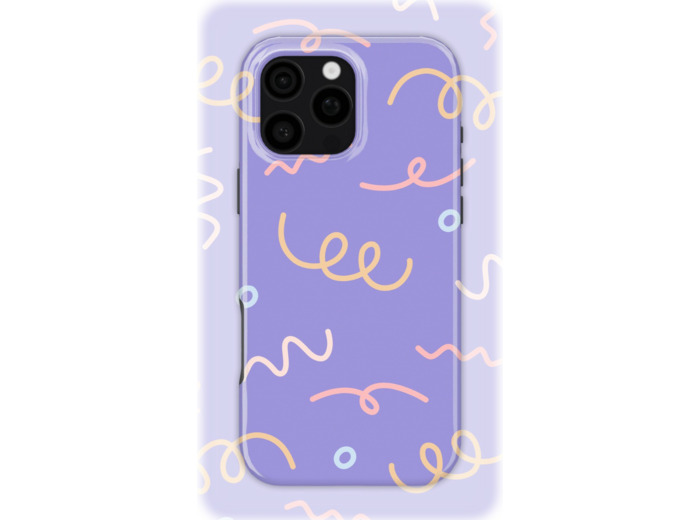 Confetti Party | Coque de téléphone 3D 2en1 Ultra-résistante