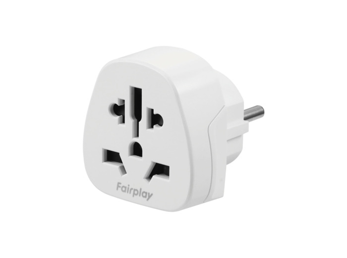 FAIRPLAY Adaptateur Voyage (Monde vers France)