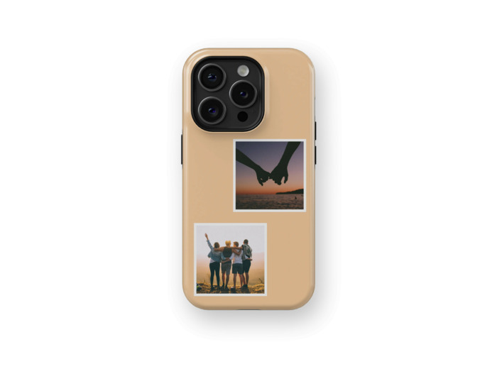Twin Memories - Yellow | Coque de téléphone 3D 2en1 Ultra-résistante