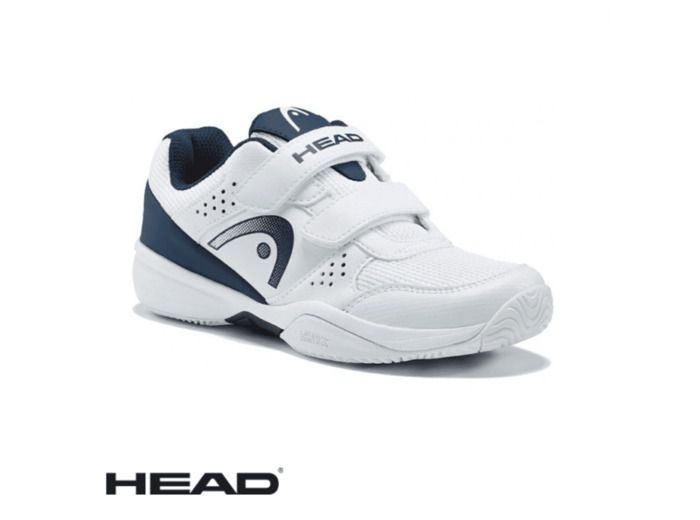 HEAD SPRINT VELCRO 2.5 ALL COURT White/Dark Blue Kids
