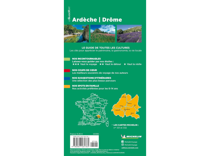 GUIDE VERT ARDECHE, DROME