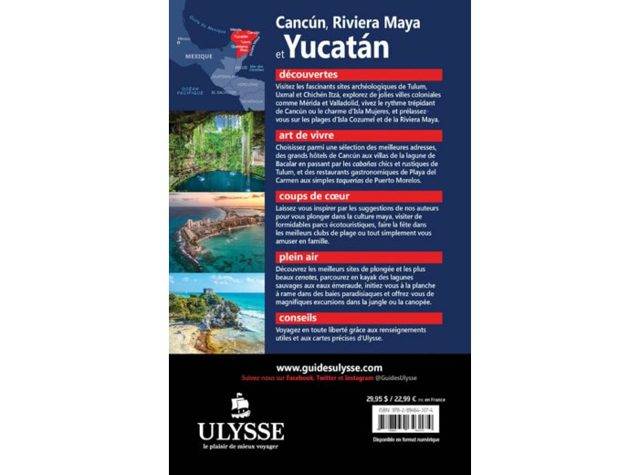 CANCUN, RIVIERA MAYA ET YUCATAN