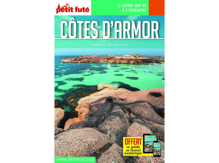 GUIDE COTES D'ARMOR 2022 CARNET PETIT FUTE