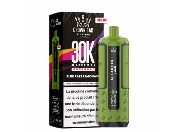 Puff Chicha - Blue Razz lemonade - 30K Al Fakher