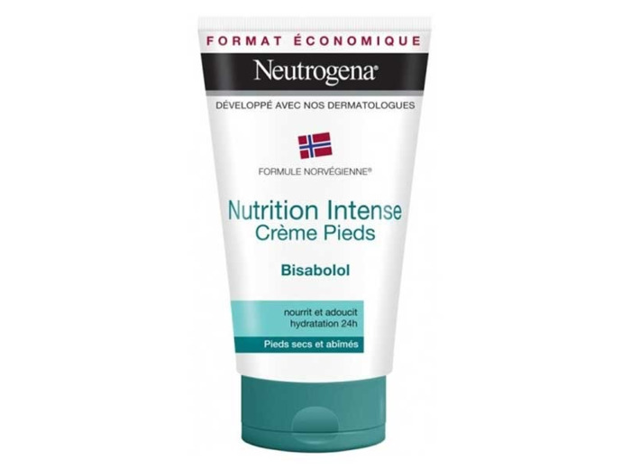 Crème pour les pieds nutrition intense
