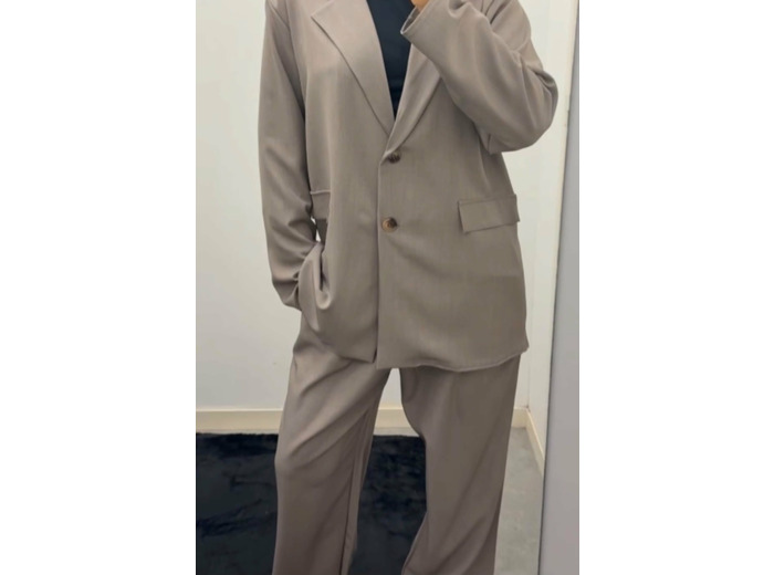 Ensemble tailleur oversize