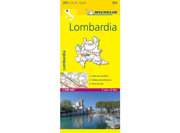 CARTE DEPARTEMENTALE LOMBARDIA