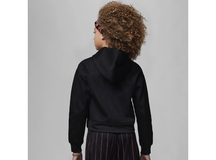 Sweat à capuche Black Jordan SUSTAPINK Fille