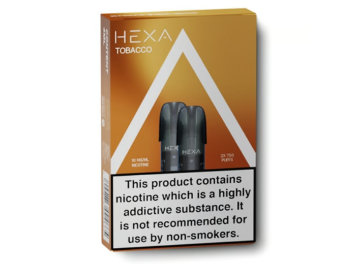 EPod Tobacco (2 pcs) - Hexa