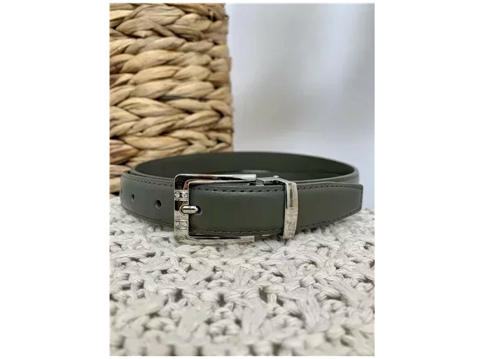 V699- Ceinture sécable Fine 2.2cm (kaki)