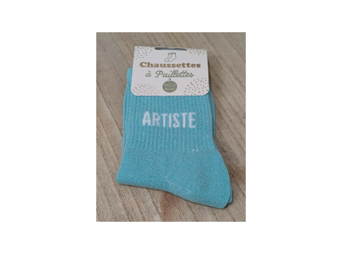 Stc Chaussettes à paillettes Artiste