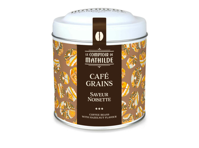 Café Torréfié en Grains Saveur Noisette 125G