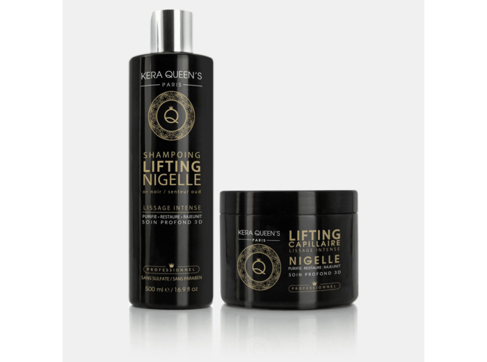 Gamme Lifting Nigelle - Shampoing 500ml + Soin 500ml