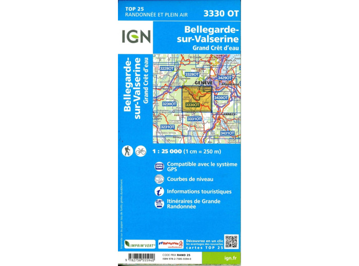 3330OT BELLEGARDE VALSERINE GRAND CRET D'EAU