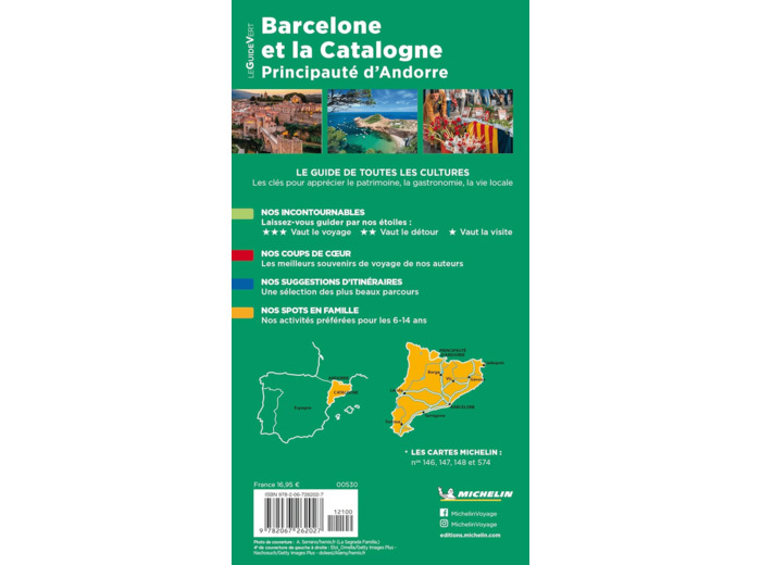 GUIDE VERT BARCELONE ET LA CATALOGNE - PRINCIPAUTE D'ANDORRE