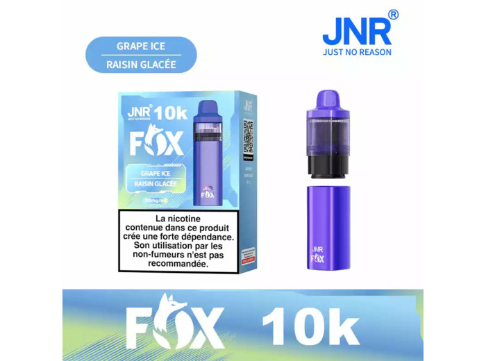 JNR FOX - Puff 10k Grape Ice