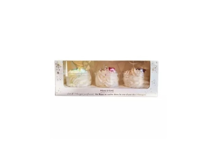 Coffret - TRIO DE BOUGIES (1 Bracelet)