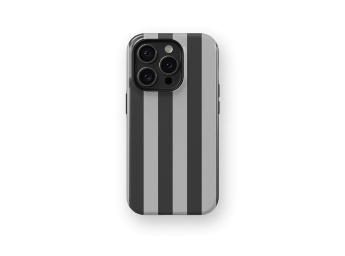 Black Stripes Case | Coque de téléphone 3D 2en1 Ultra-résistante