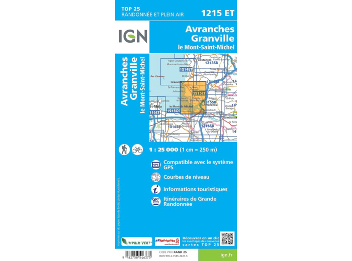 1215ET AVRANCHES GRANVILLE LE MONT ST MICHEL