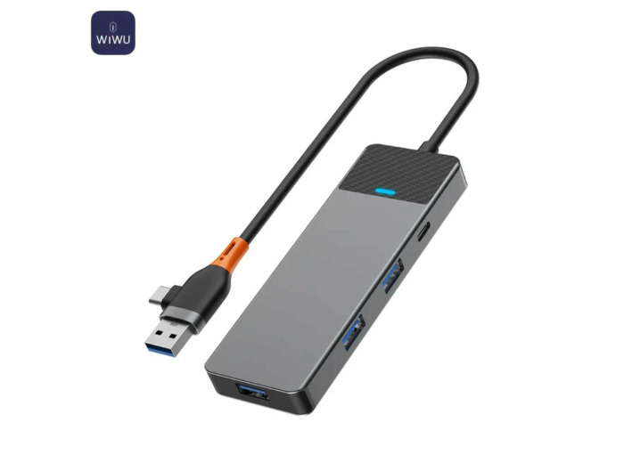 Hub Wiwu Linker A431C (Type-C & USB)