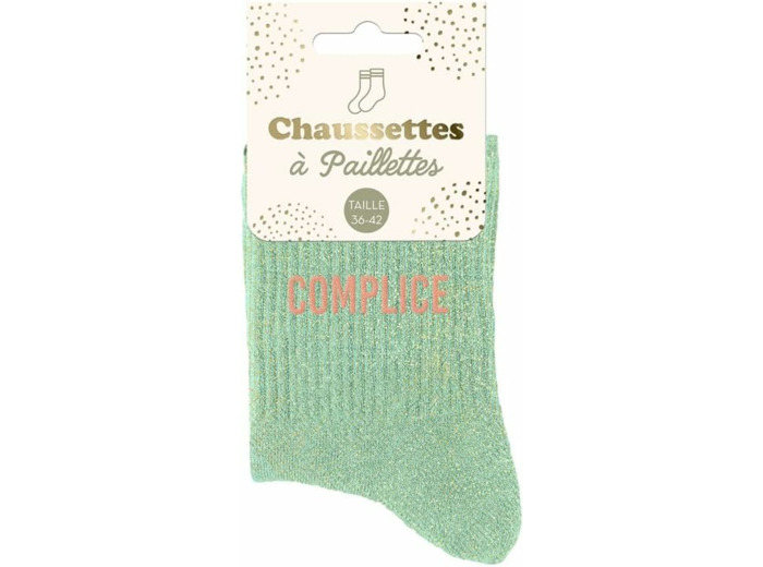 STC Chaussettes paillettes complice