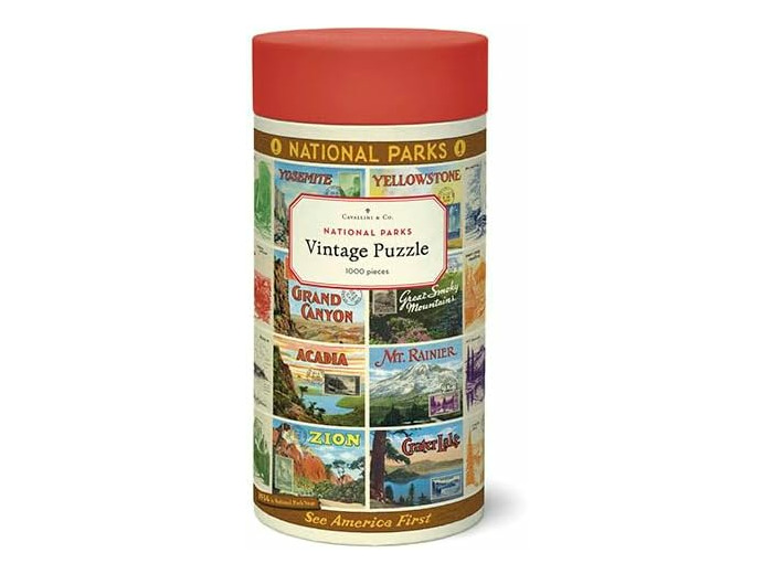 Cavallini Papers & Co. Puzzle 1 000 pièces Parcs nationaux 2
