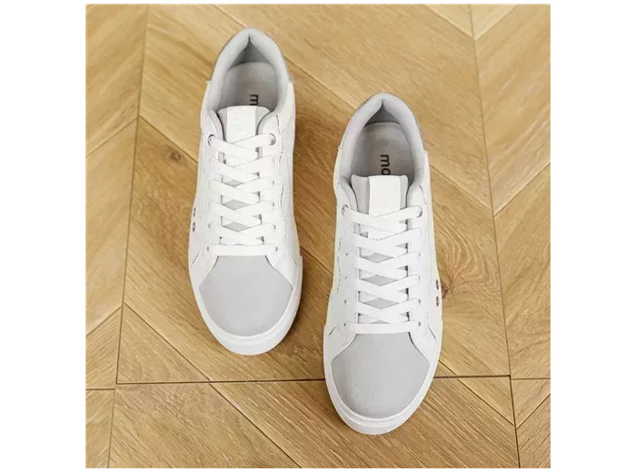 R408- Basket Moow "Grandes Pointures" (T40-T43) (argenté)