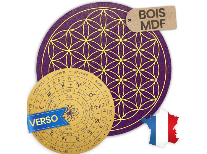 Fleur de Vie en Bois 15 CM