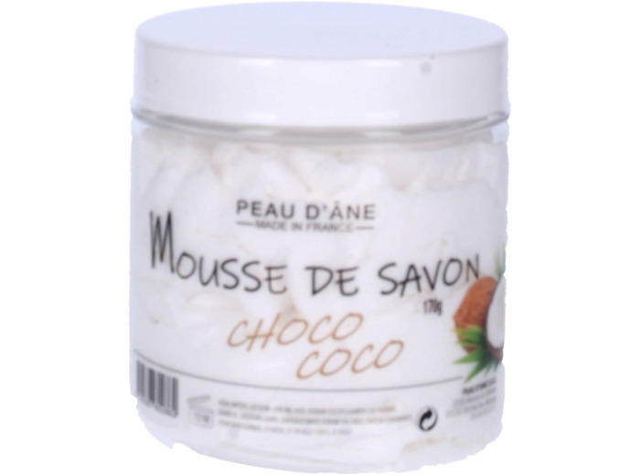 Peau d'âne - Mousse de savon - Chocolat coco - 110g