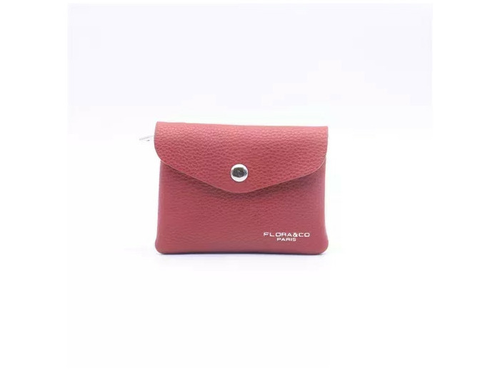 P422- Porte Monnaie / Cartes (rouge)