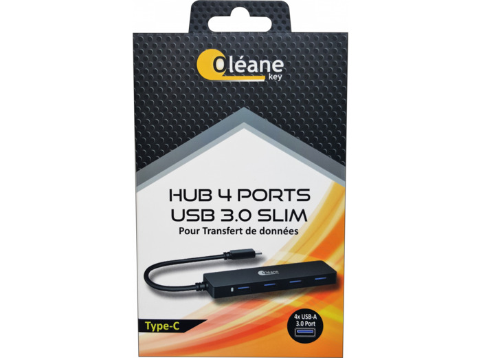 Oleanekey - HUB 4 ports USB 3.0 slim