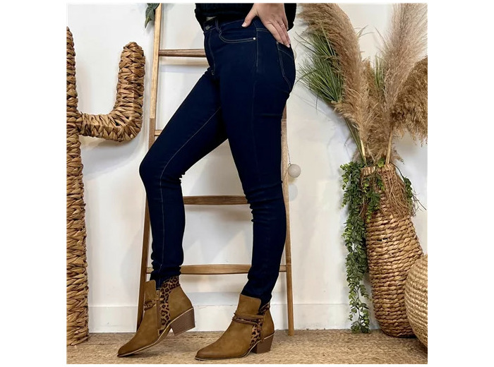 M973- Jean coupe Slim Voggo (T36-T44) (brut)