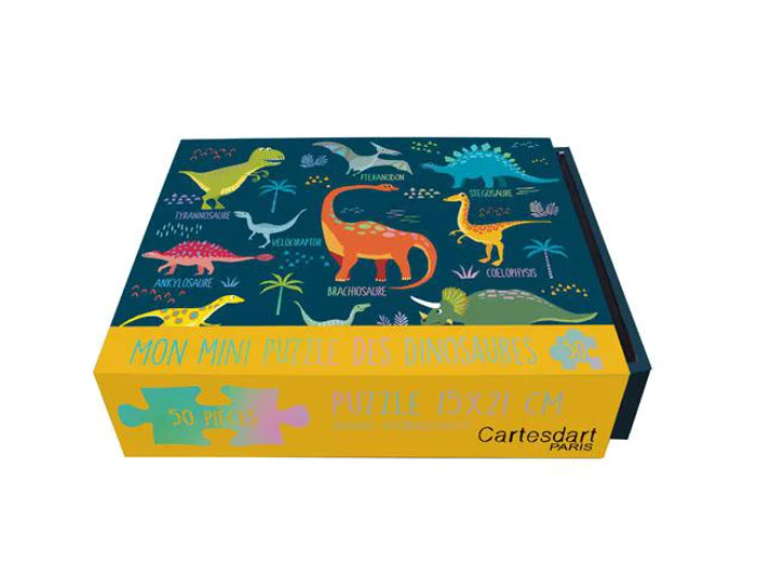Puzzle Mini dinosaures Cartesdart