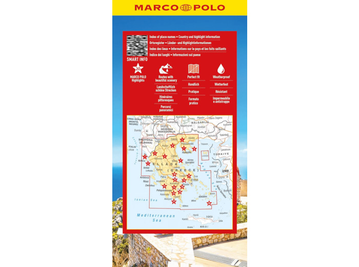 GRECE 1 : 300.000 - MARCO POLO HIGHLIGHTS