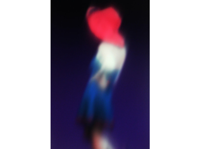 Tirage Photo A3 Avec Passe Partout (Silhouette Femme  Flou)