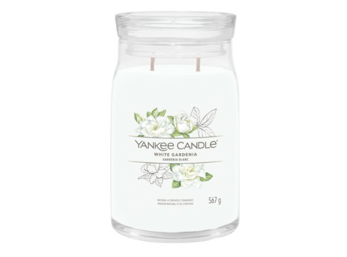 Yankee Candle Grande jarre - GARDENIA BLANC